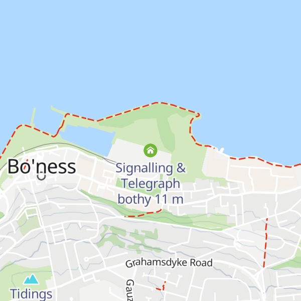 Map of Signalling & Telegraph bothy