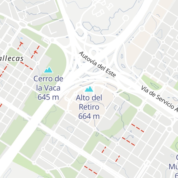 Map of Alto del Retiro