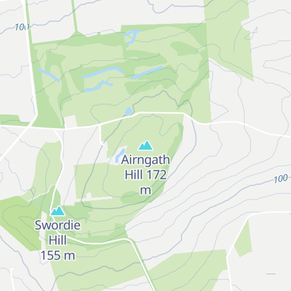 Map of Airngath Hill