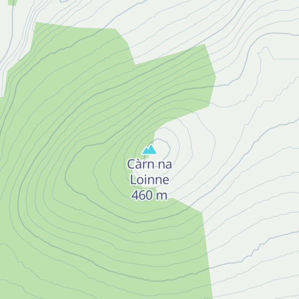 Map of Càrn na Loinne