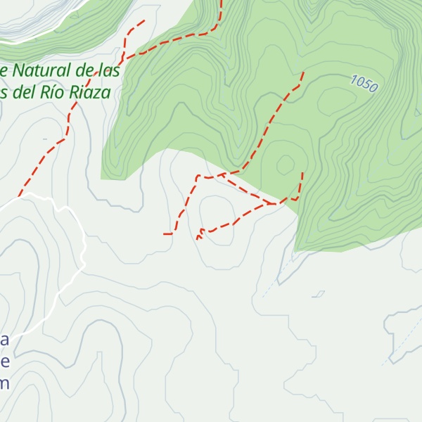 Map of Cabeza Calderón
