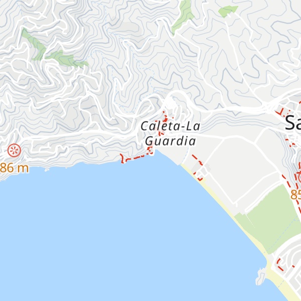 Map of Cabaña de los Pescadores
