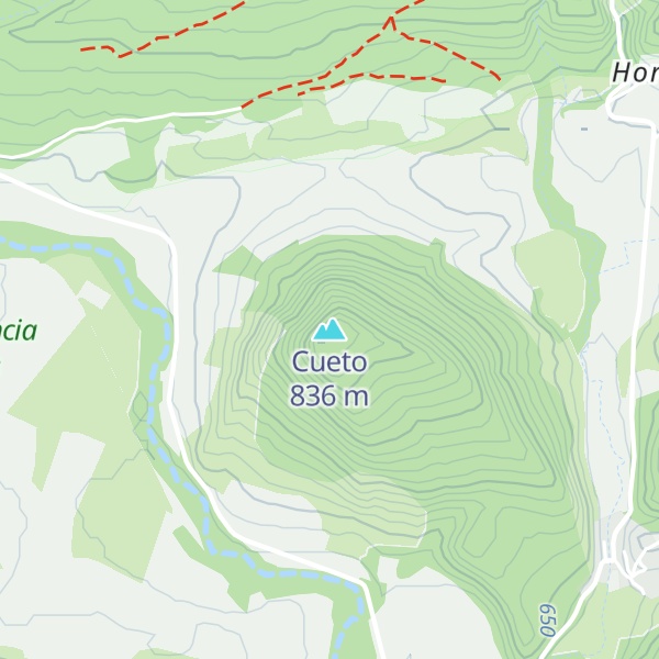 Map of Cueto