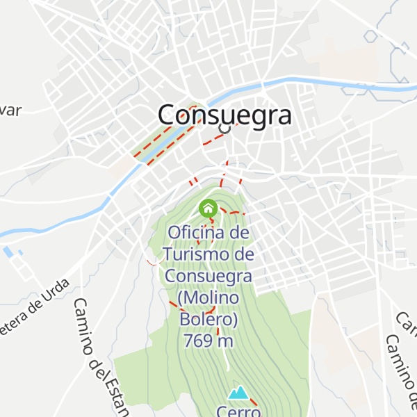 Map of Oficina de Turismo de Consuegra (Molino Bolero)
