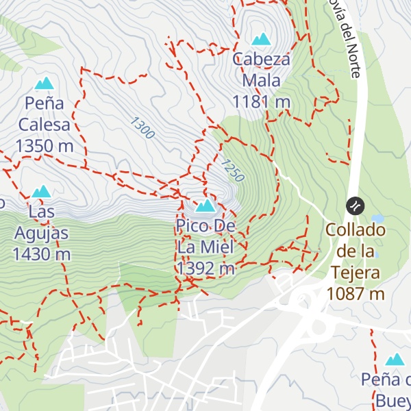 Map of Pico De La Miel