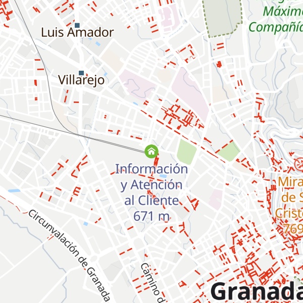 Map of Información y Atención al Cliente