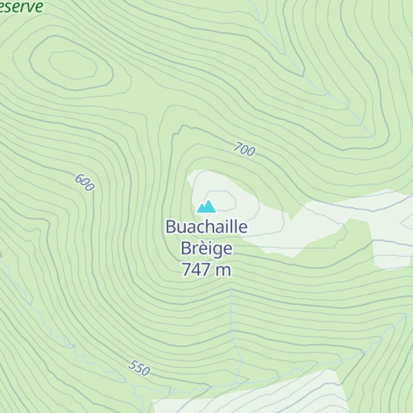 Map of Buachaille Brèige