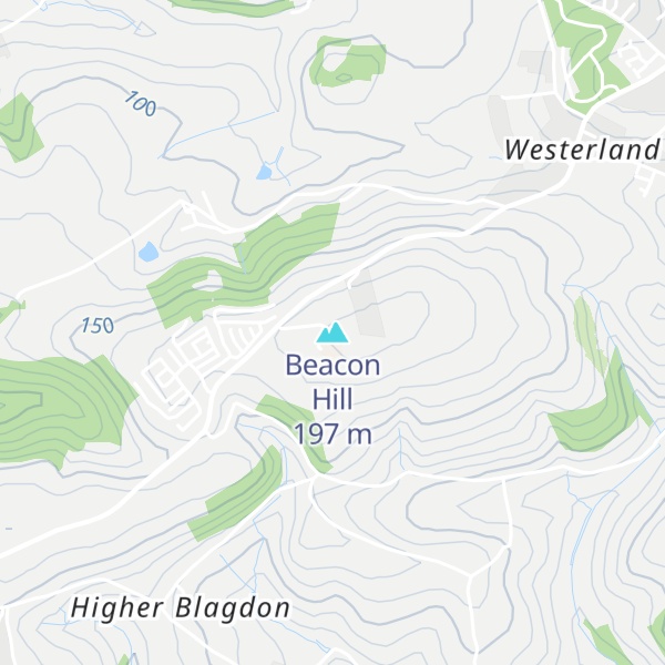 Map of Beacon Hill