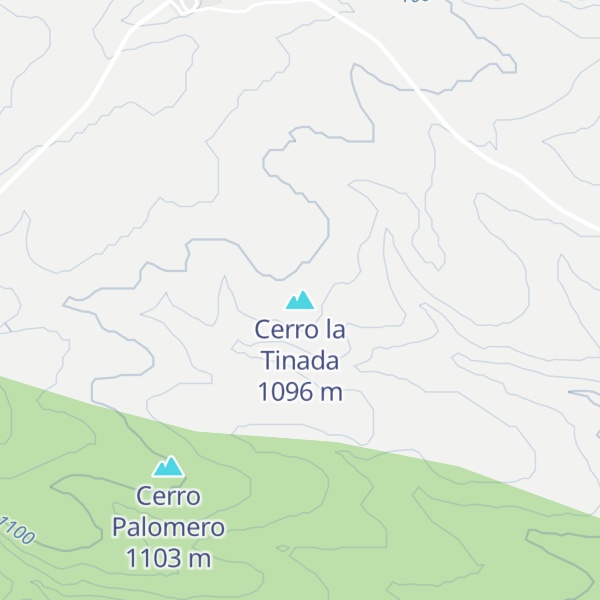 Map of Cerro la Tinada