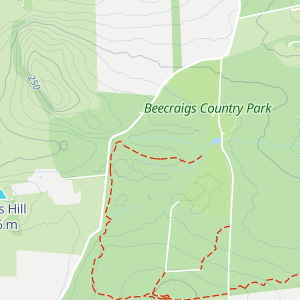 Map of Hay Hill
