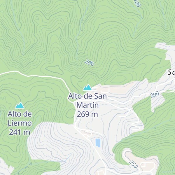 Map of Alto de San Martín