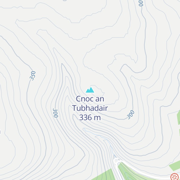 Map of Cnoc an Tubhadair