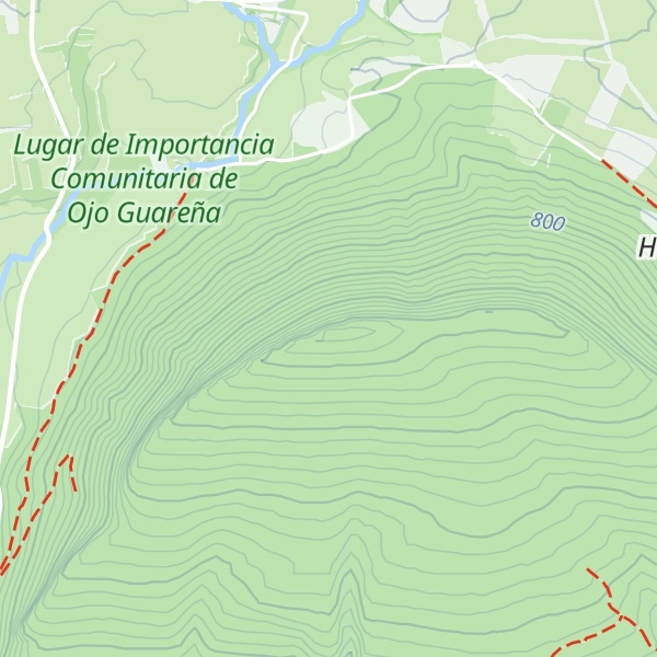 Map of Peña Oricedo