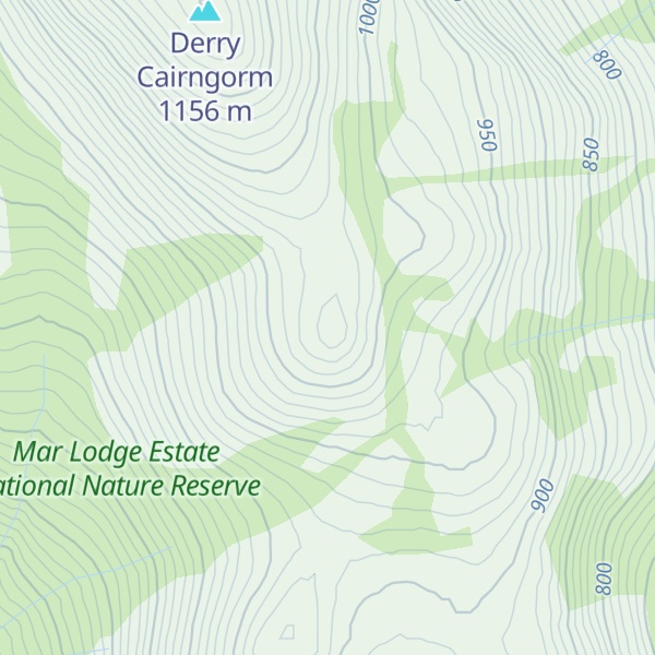 Map of Little Cairngorm