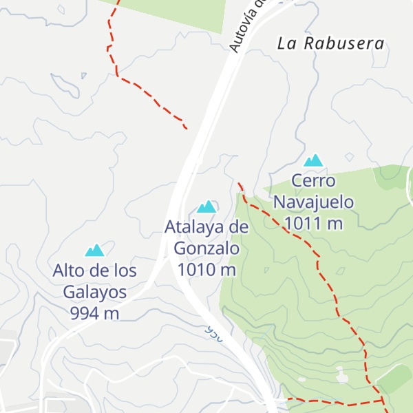 Map of Atalaya de Gonzalo