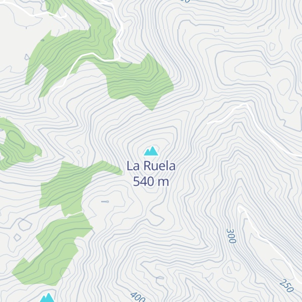 Map of La Ruela