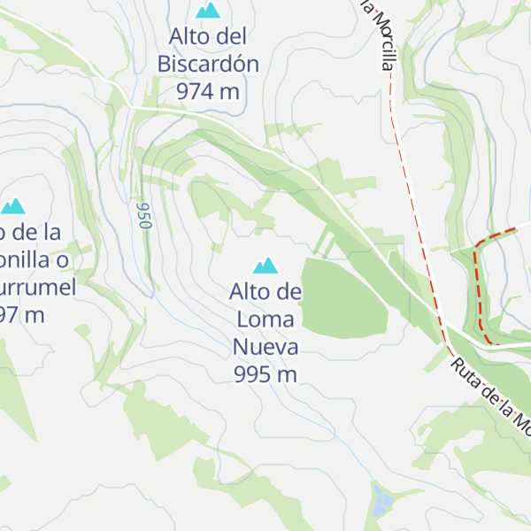 Map of Alto de Loma Nueva