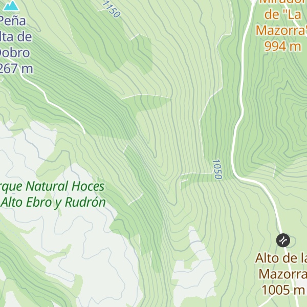 Map of Peña Castellar