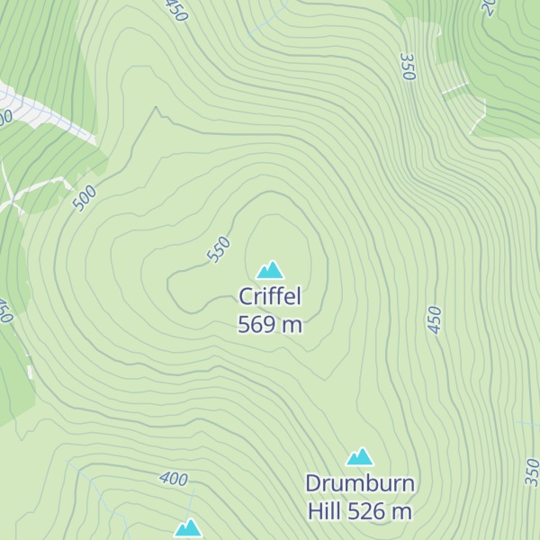 Map of Criffel