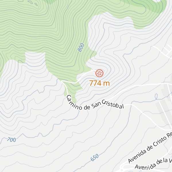 Map of Quintería El Trillaor