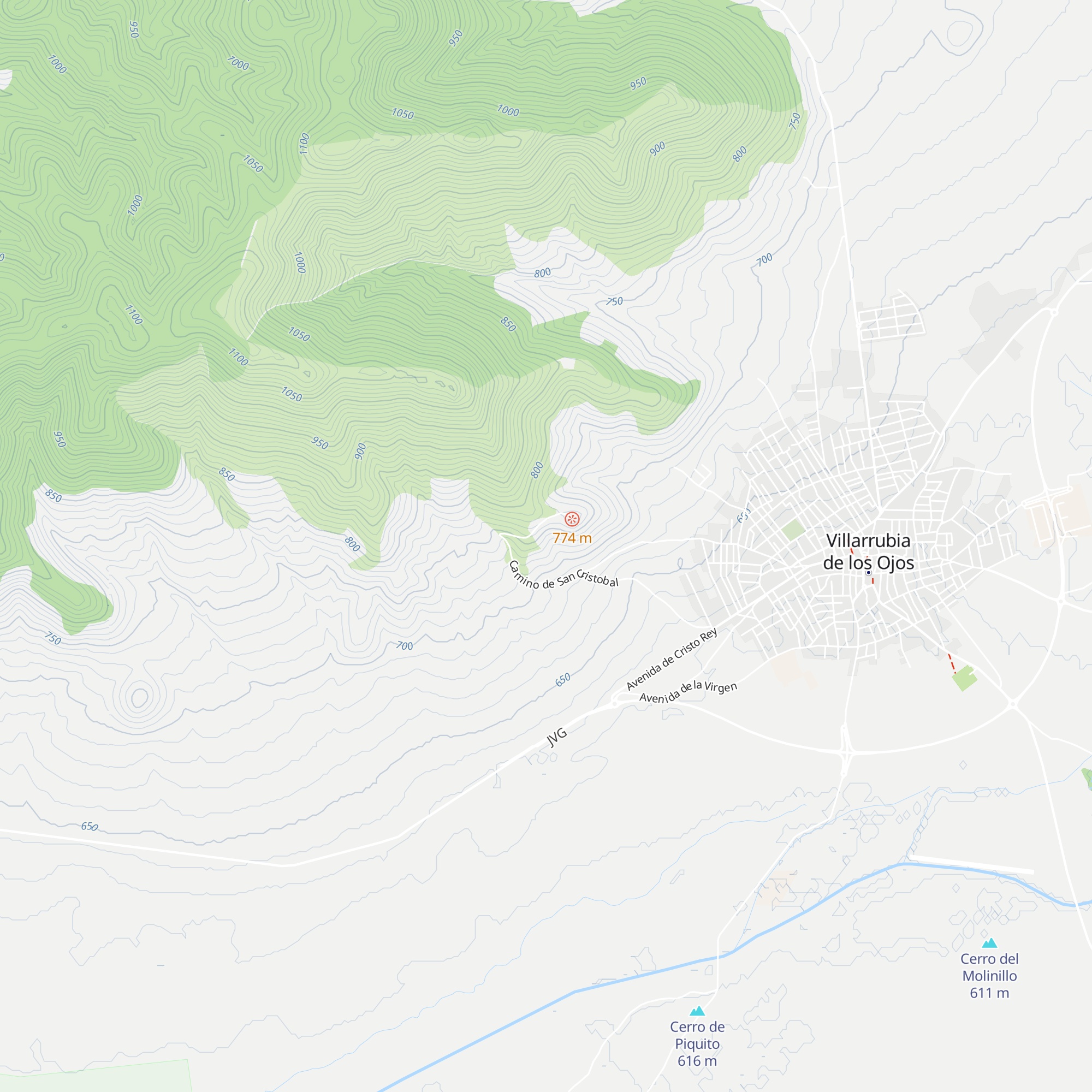 Quintería El Mayoral map
