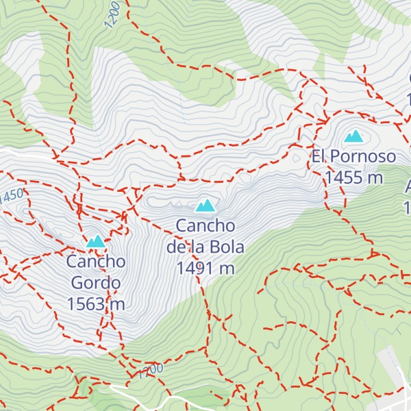 Map of Cancho de la Bola