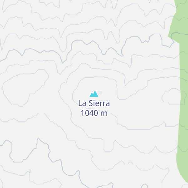 Map of La Sierra