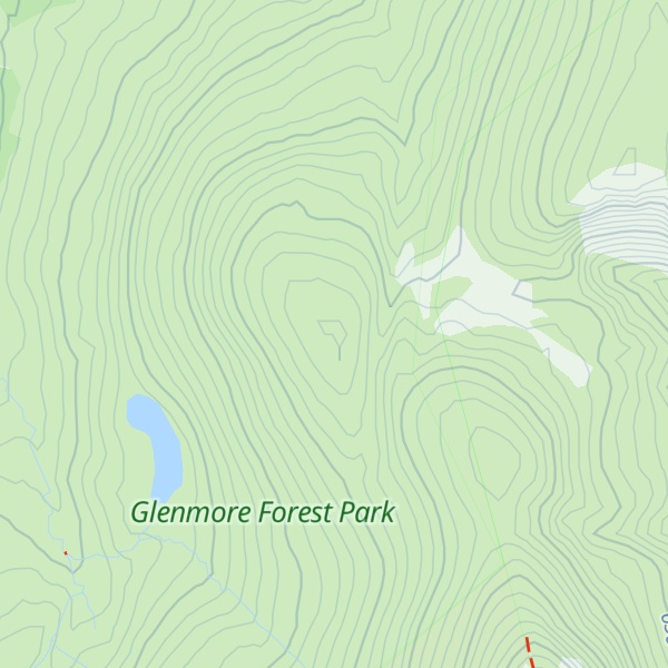 Map of Carn Lochan na Beinne