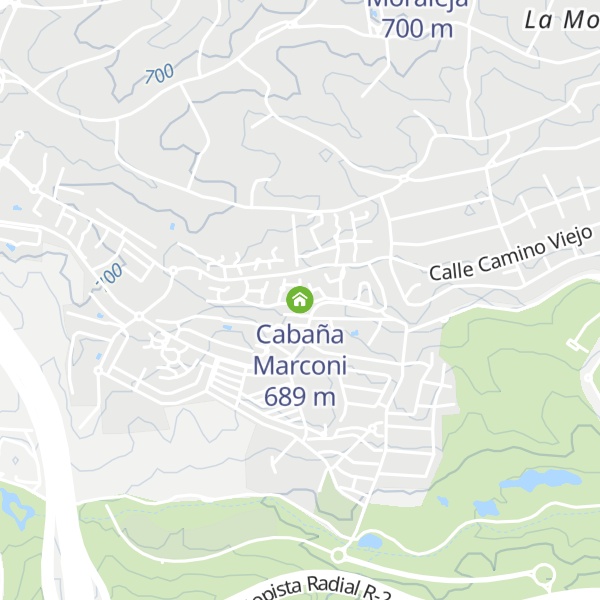 Map of Cabaña Marconi