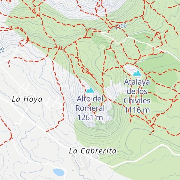 Map of Alto del Romeral