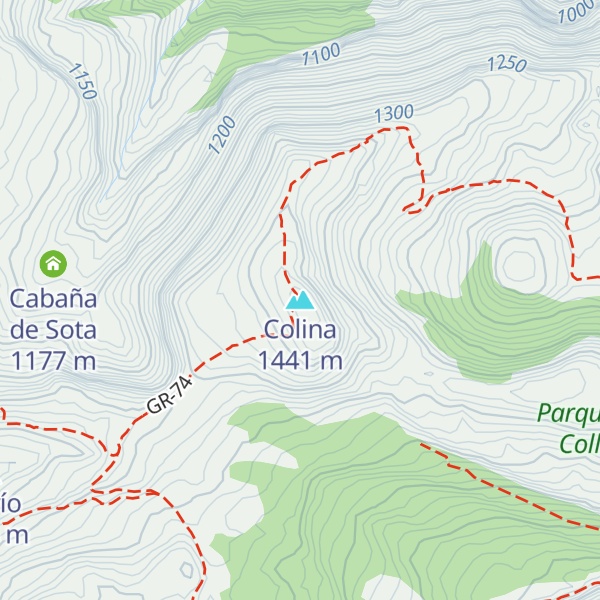 Map of Colina