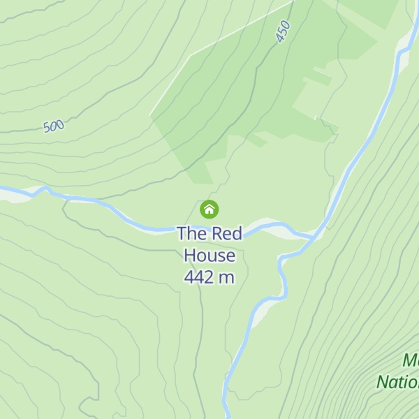 Map of The Red House