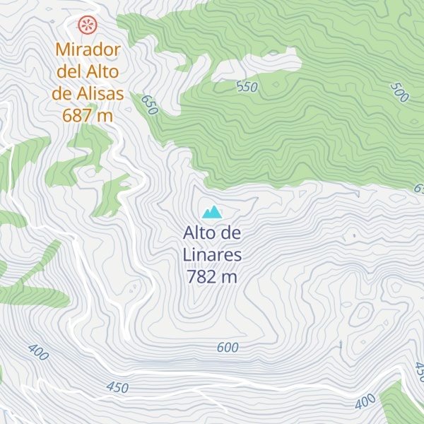 Map of Alto de Linares