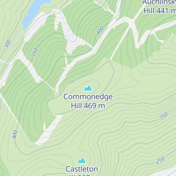 Map of Commonedge Hill
