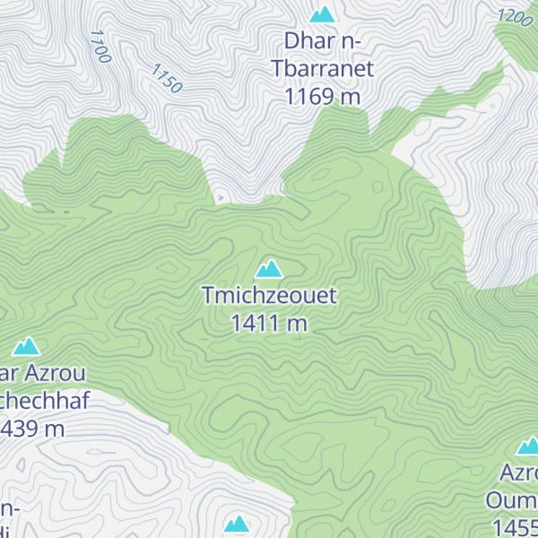 Map of Tmichzeouet