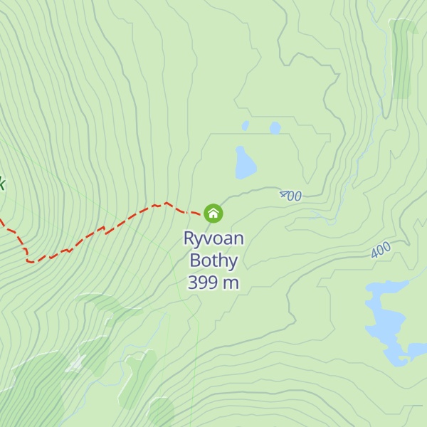 Map of Ryvoan Bothy