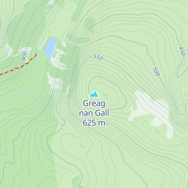 Map of Greag nan Gall