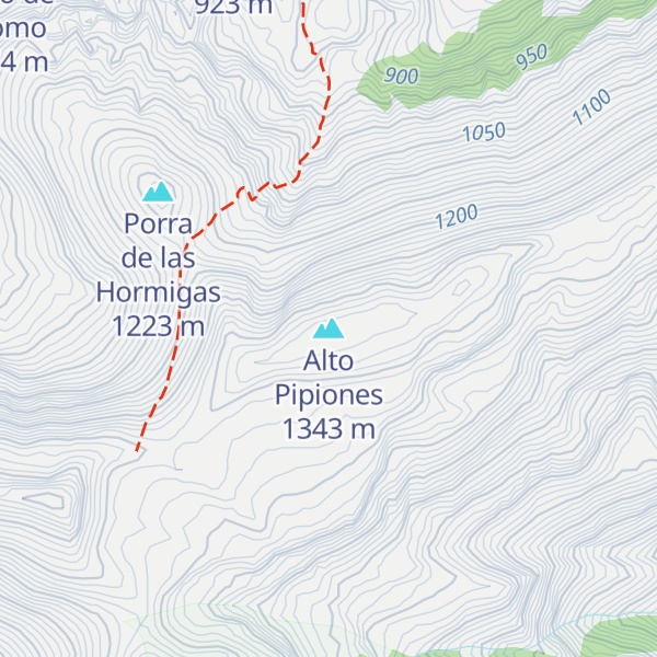 Map of Alto Pipiones