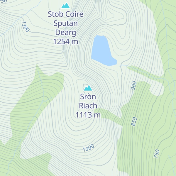 Map of Sròn Riach