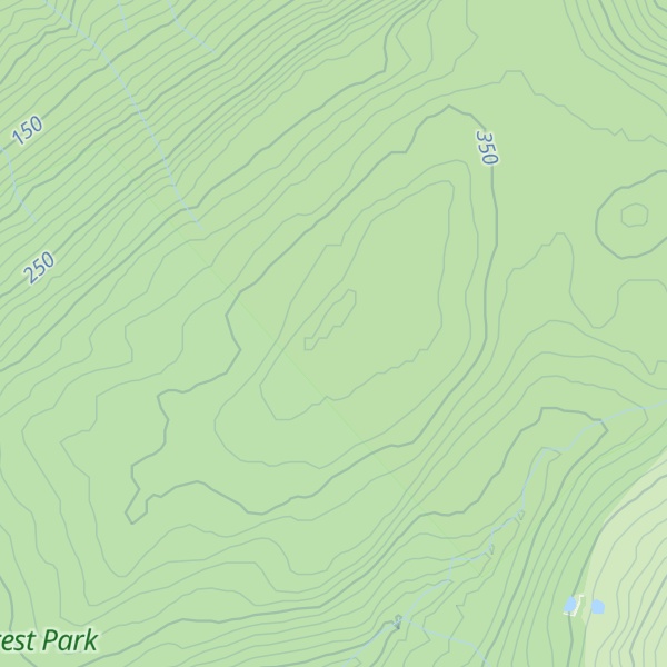 Map of Resolven Mountain