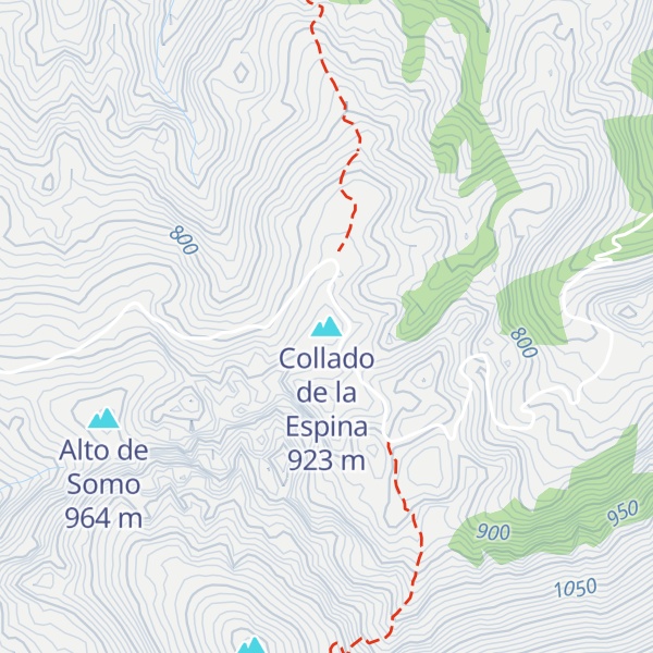 Map of Collado de la Espina