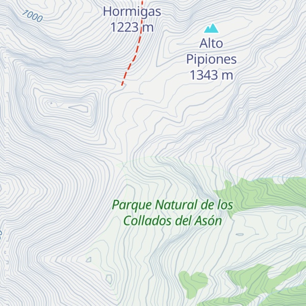 Map of Cabañas de Sotombo