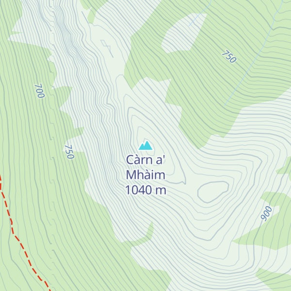 Map of Càrn a' Mhàim
