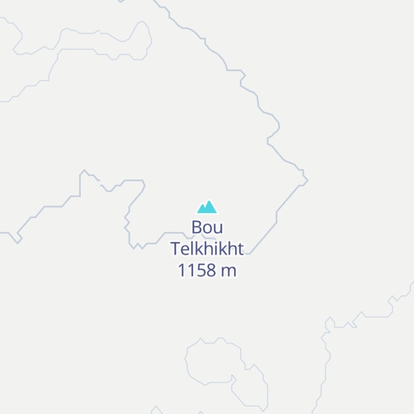 Map of Bou Telkhikht