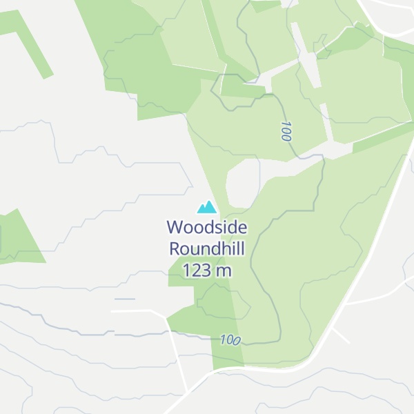 Map of Woodside Roundhill