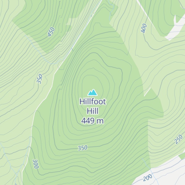 Map of Hillfoot Hill