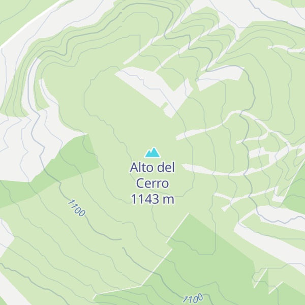Map of Alto del Cerro