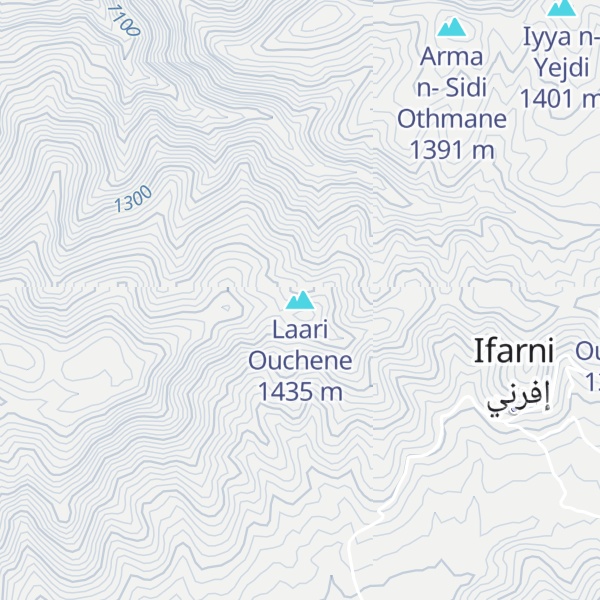 Map of Laari Ouchene