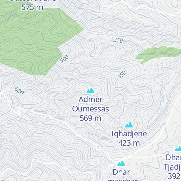 Map of Admer Oumessas