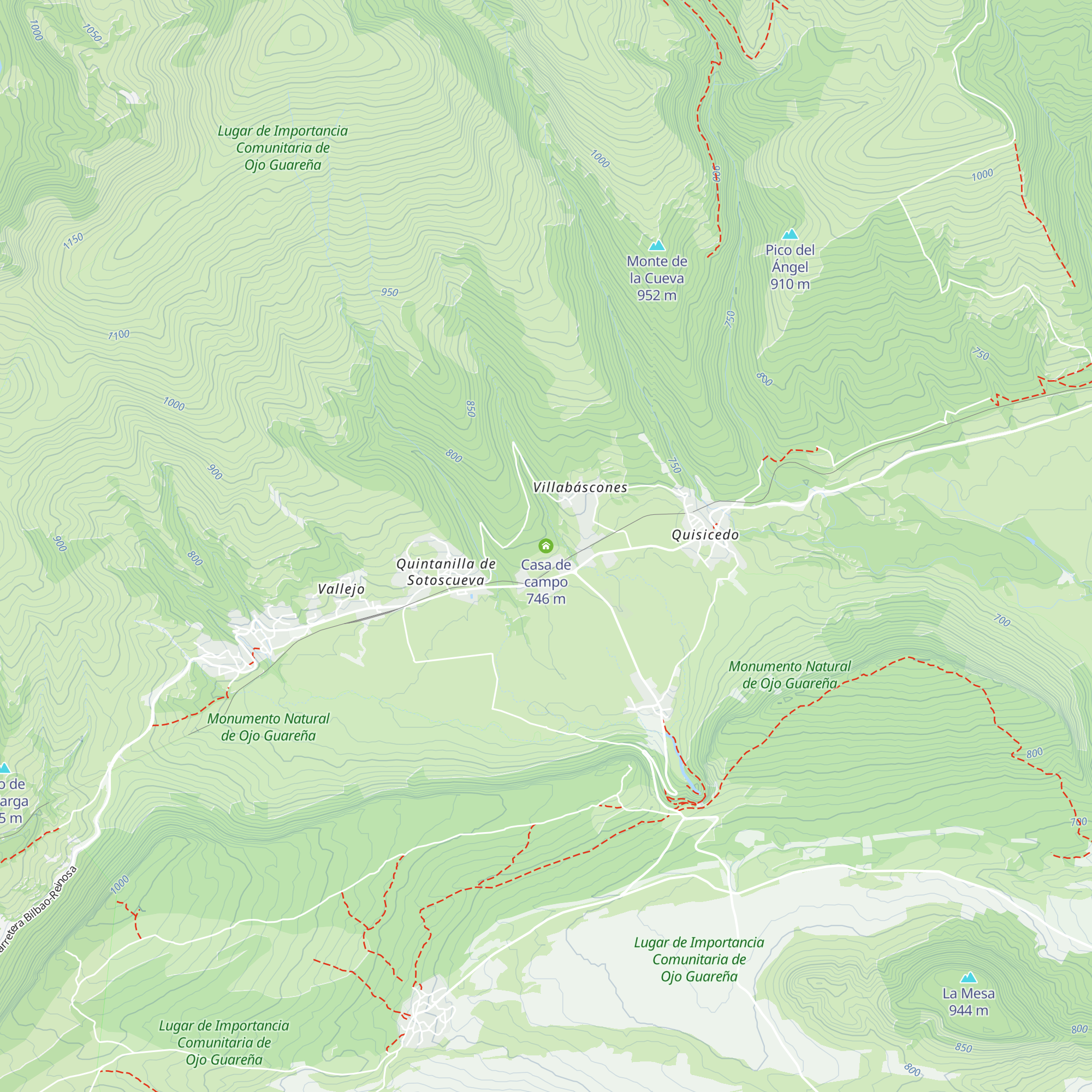Casa de campo map